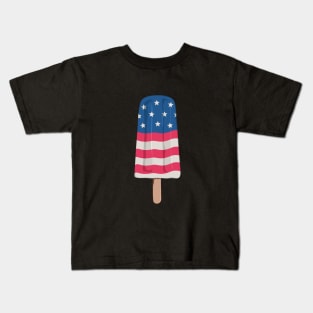 Stars and Stripes Popsicle Kids T-Shirt